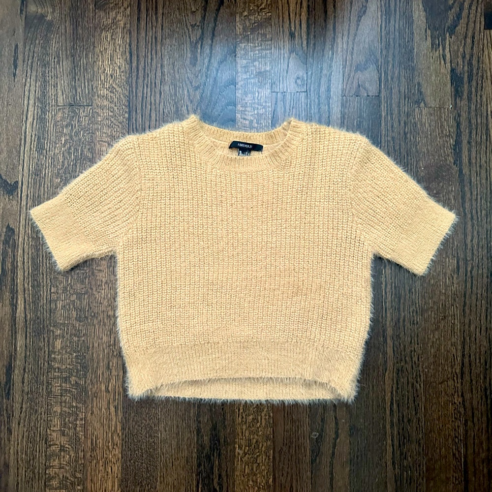 2/$10. Forever 21. Crop Top Sweater. Size S.